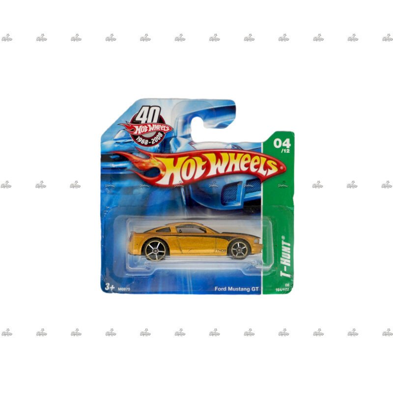 Hot Wheels Blue Card Ford Mustang GT T HUNT