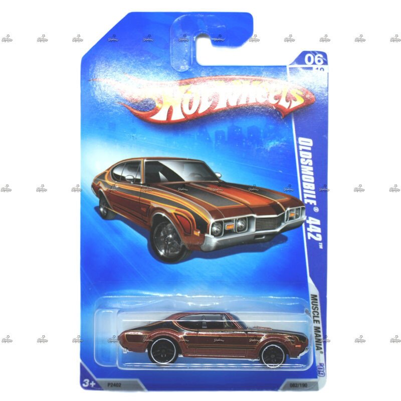 Hot Wheels Blue Card OLDSMOBILE MUSCLE MANIA