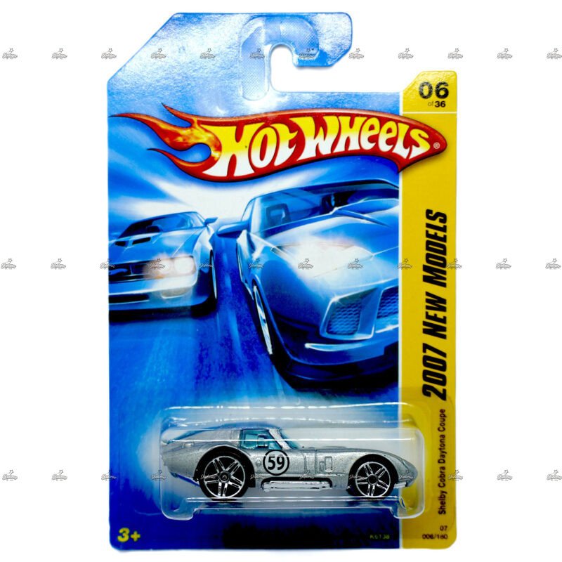 Hot Wheels Blue Card Shelby Cobra Daytone Coupe 2007 NEW MODELS