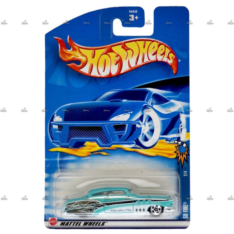 Hot Wheels Blue Card So Fine