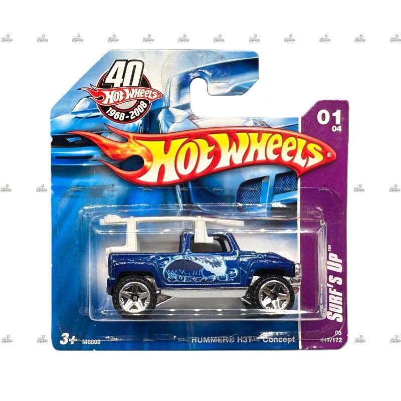 Hot Wheels Blue Card Hummer H3T Concept Surfs UP