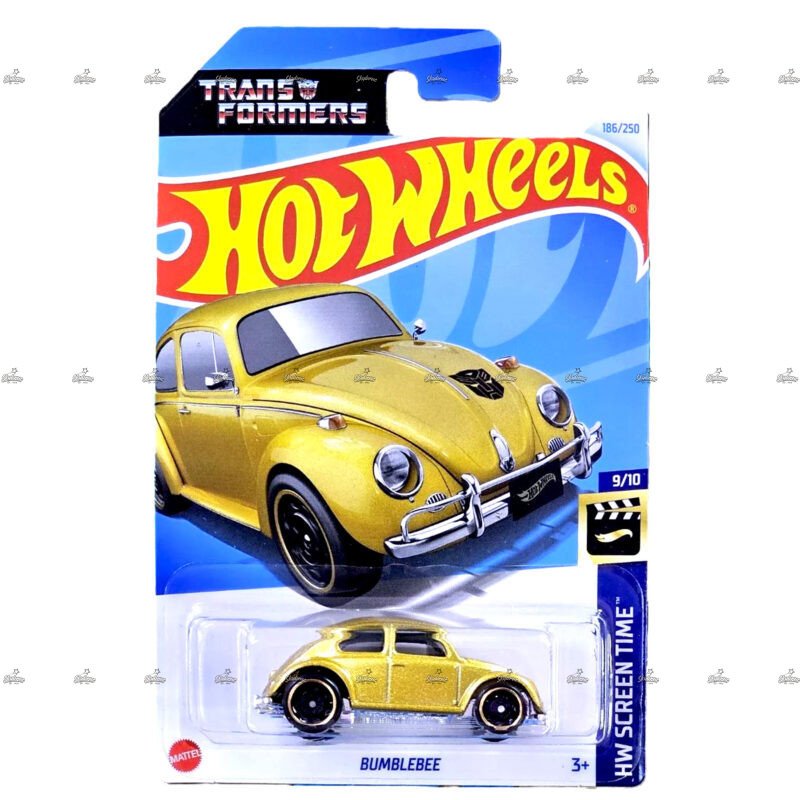 Hot Wheels Bumblebee Gold HW SCREEN TIME TRANSFORMERS