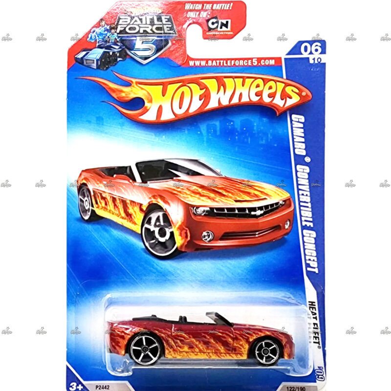 Hot Wheels Camaro Convertible Concept HEAT FLEAT