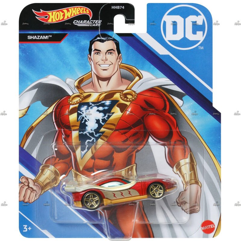 Hot Wheels Character Card Shazam DC 2021
