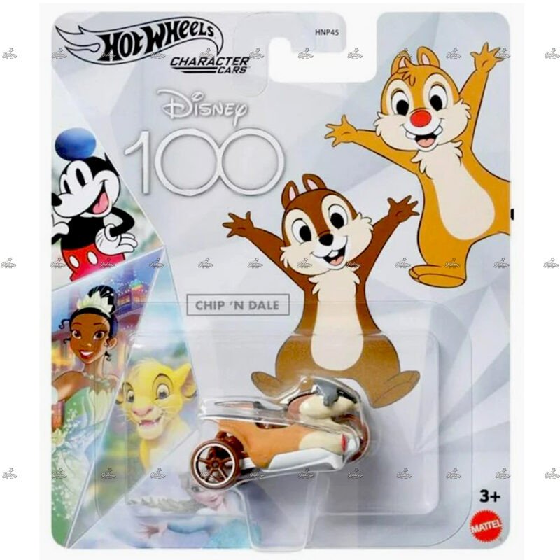 Hot Wheels Character Cars Chip N Dale DISNEY 100 YEAR EDITION 2023