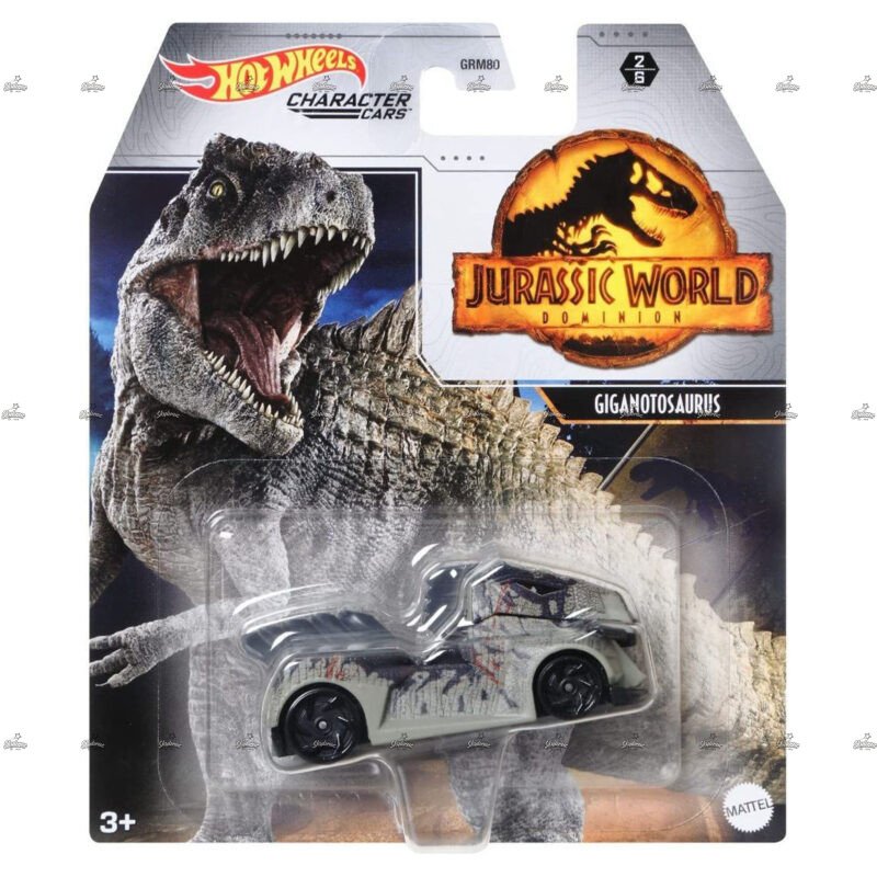 Hot Wheels Character Cars Giganotosaurus JURASSIC WORLD