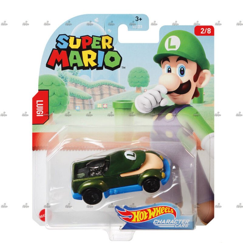 Hot Wheels Character Cars Luigi SUPER MARIO
