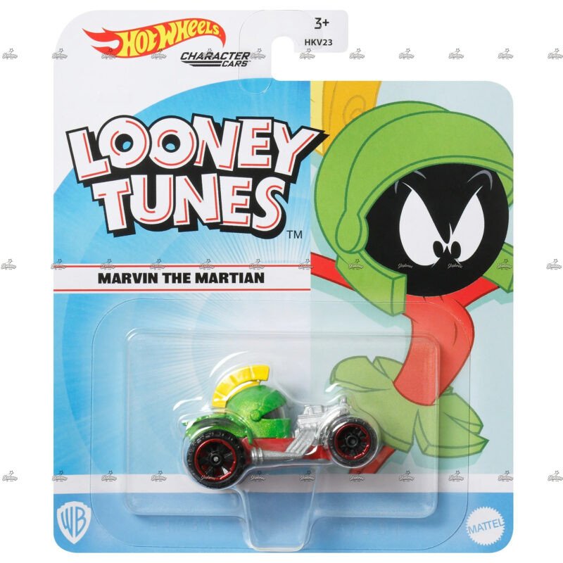 Hot Wheels Character Cars Marvin The Martian LOONEY TUNES