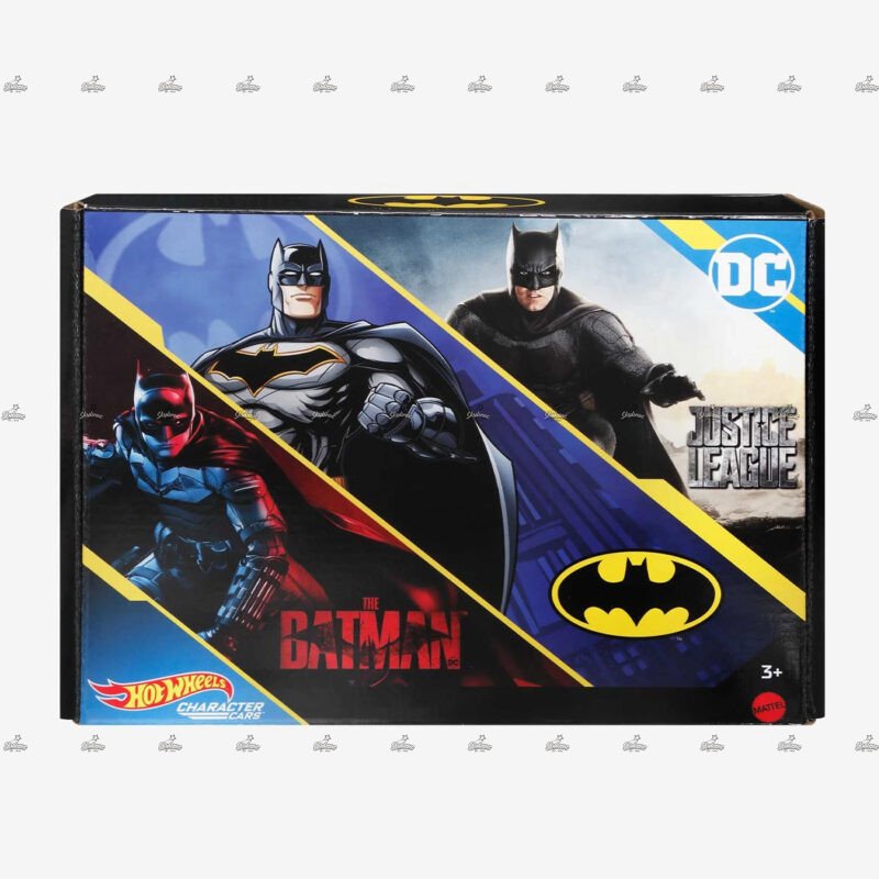 Hot Wheels Character Cars Pack Of 6 DC THE BATMAN