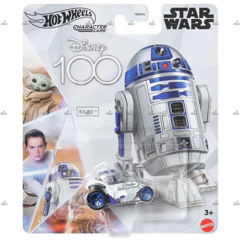 Hot Wheels Character Cars R2 D2 STAR WARS 100 YEARS ANNIVERSARY EDITION