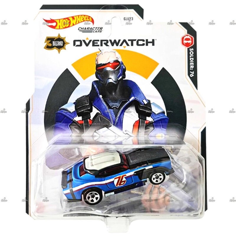Hot Wheels Character Cars Soldier 76 OVERWATCH