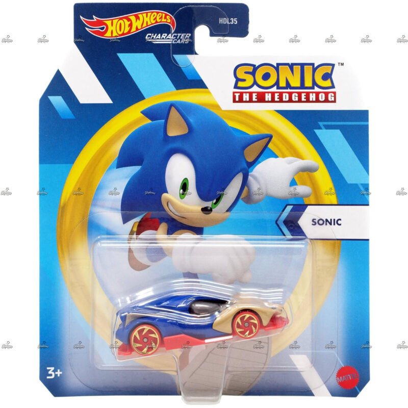 Hot Wheels Character Cars Sonic SONIC THE HEDGEHOG