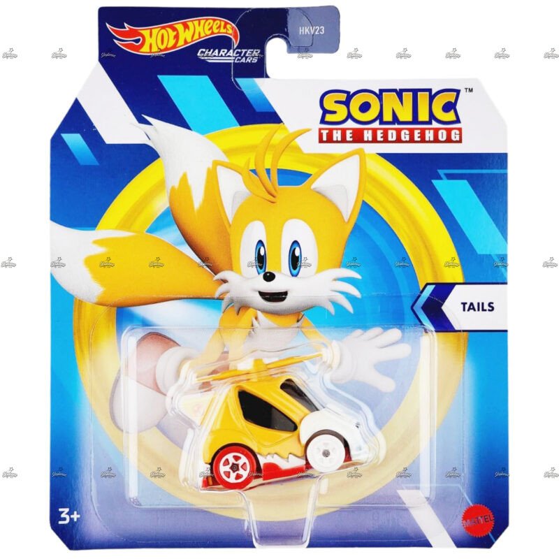 Hot Wheels Character Cars Tails SONIC THE HEDGEHOG