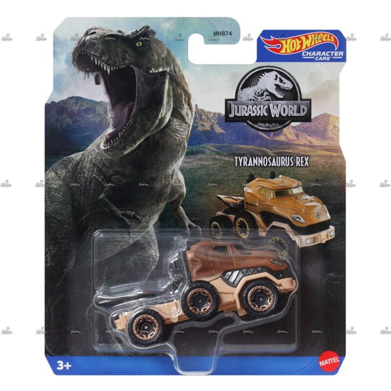 Hot Wheels Character Cars Tyrannosaurus Rex JURASSIC WORLD