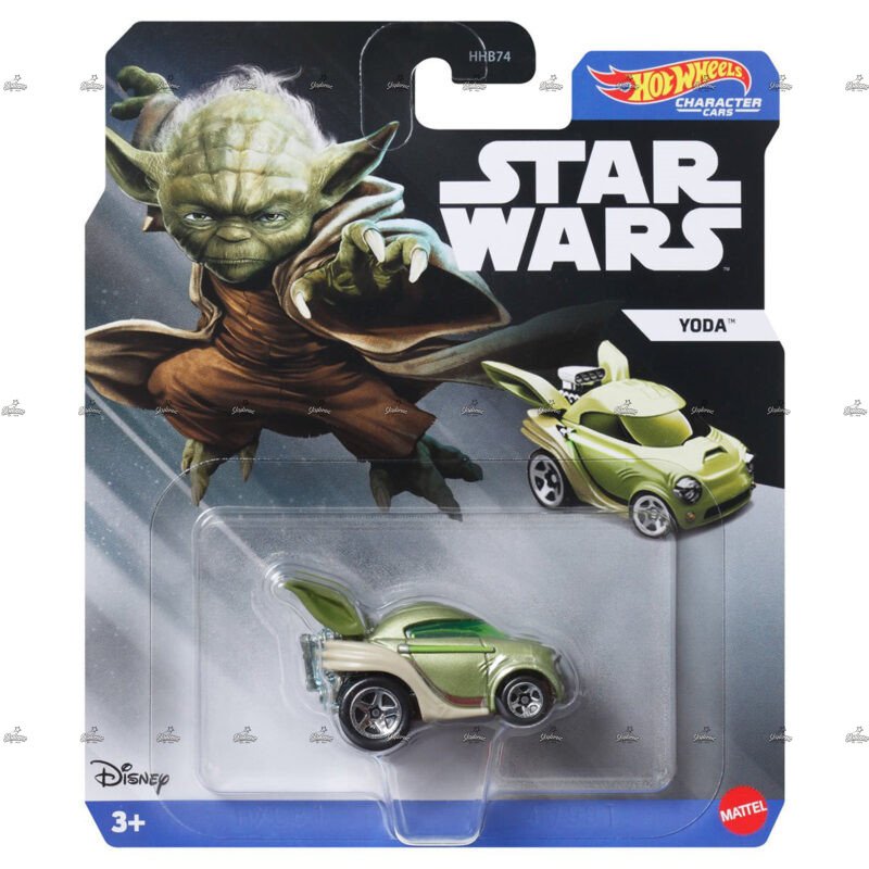 Hot Wheels Character Cars Yoda STAR WARS