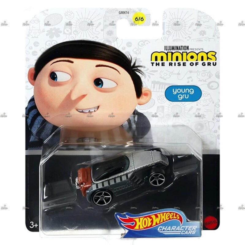Hot Wheels Character Cars Young Gru Minions