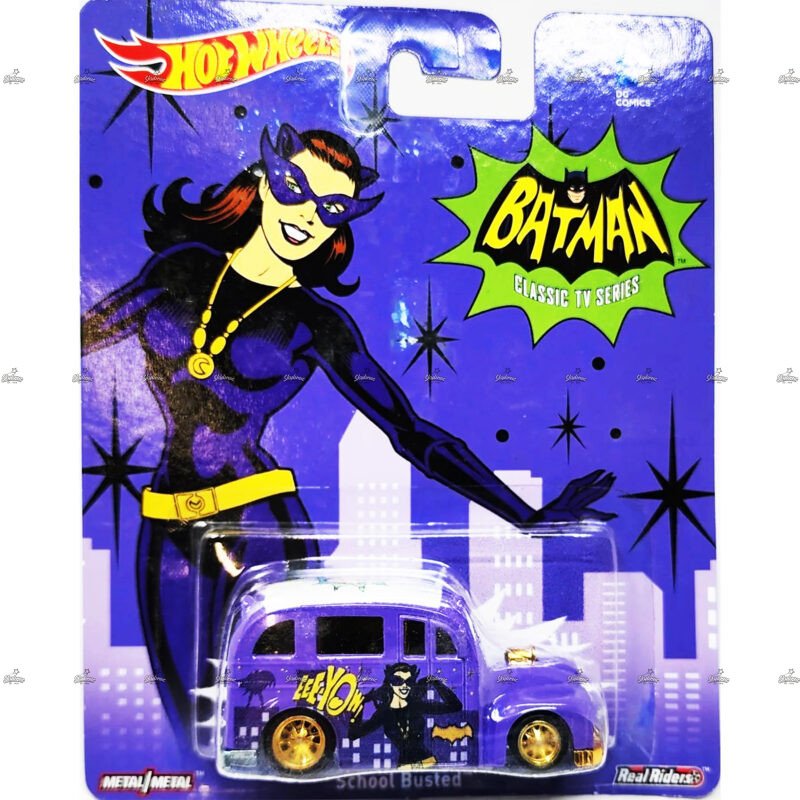 Hot Wheels Character Car School Busted BATMAN CLASSIC TV SERIES