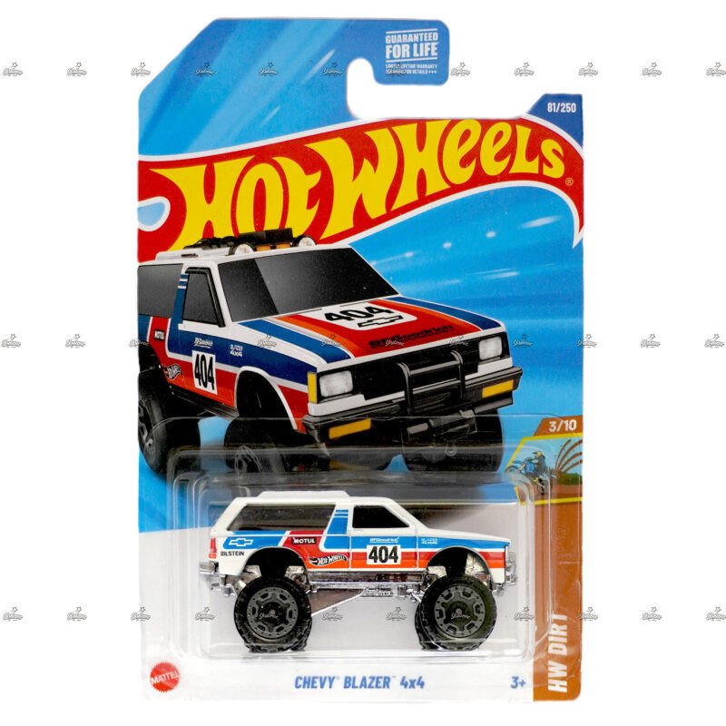 Hot Wheels Chevy Blazer 4X4 HW DIRT