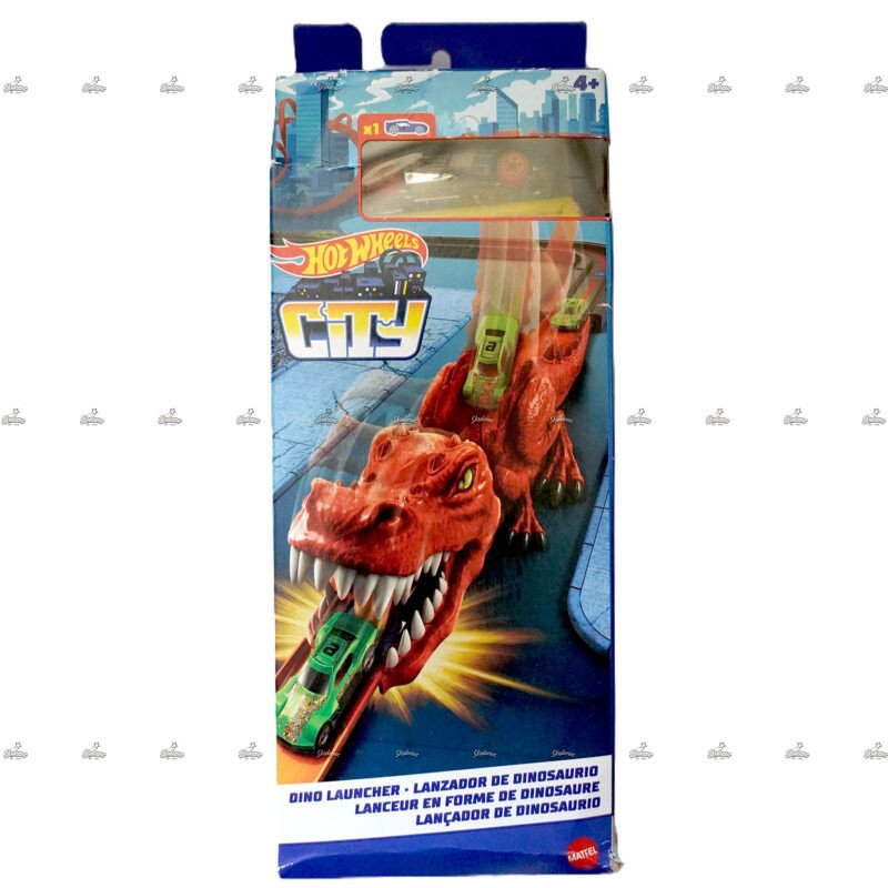 Hot Wheels City Dino Launcher