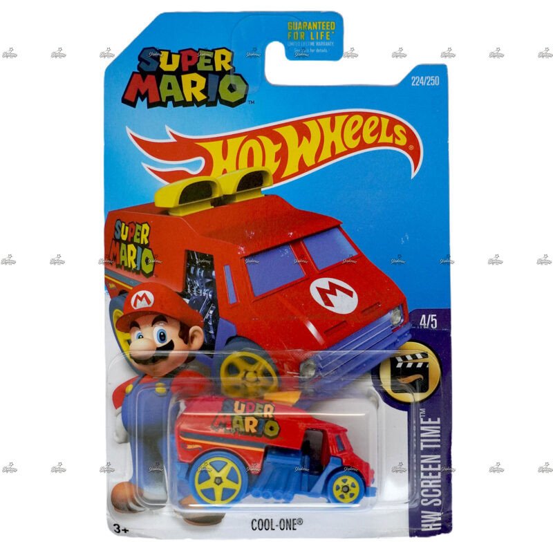 Hot Wheels Cool One HW SCREEN TIME SUPER MARIO