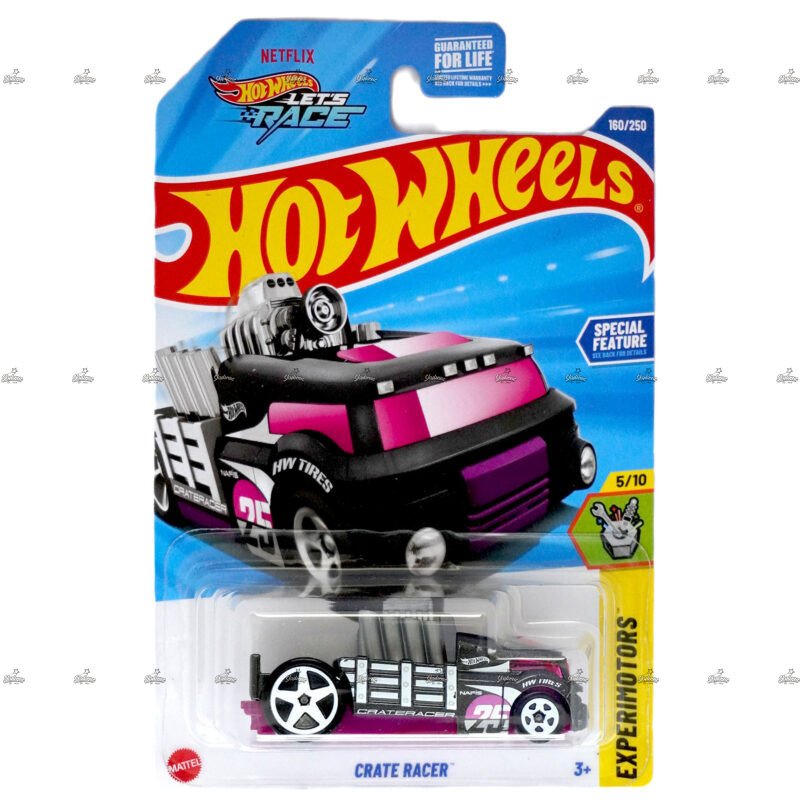 Hot Wheels Crate Racer EXPERIMOTORS H CASE US CARD