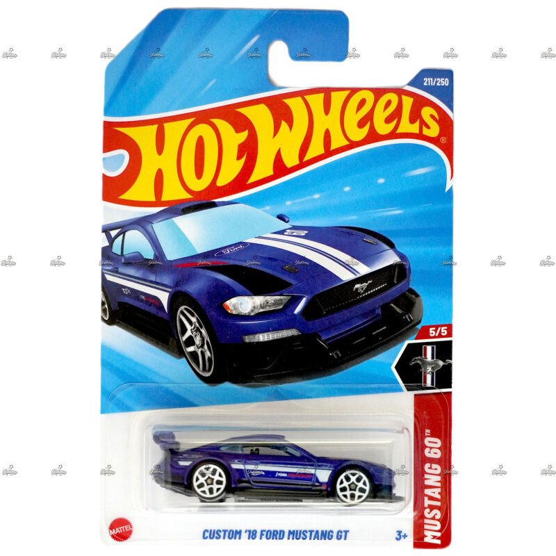 Hot Wheels Custom 18 Ford Mustang GT MUSTANG 60