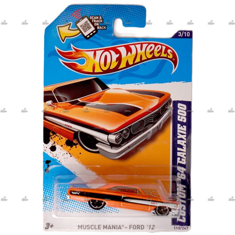 Hot Wheels Custom 64 Galaxie 500 MUSCLE MANIA FORD 12