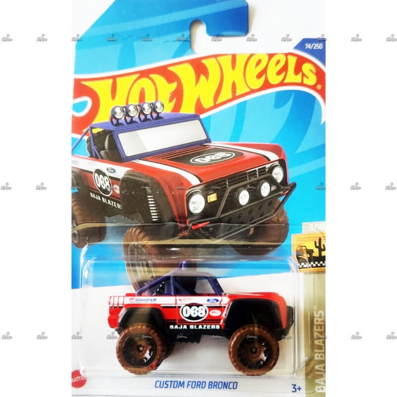 Hot Wheels Custom Ford Bronco BAJA BLAZERS