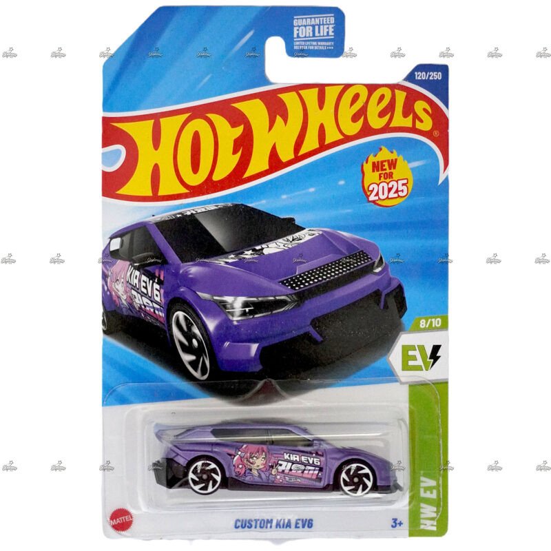 Hot Wheels Custom Kia EV6 HW EV 2025 F Case U.S. Card