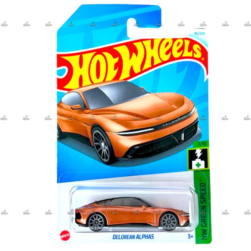 Hot Wheels Delorean Alpha 5 HW GREEN SPEED