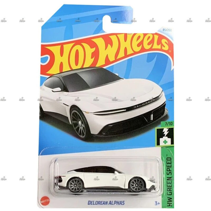 Hot Wheels Delorean Alpha5 HW GREEN SPEED