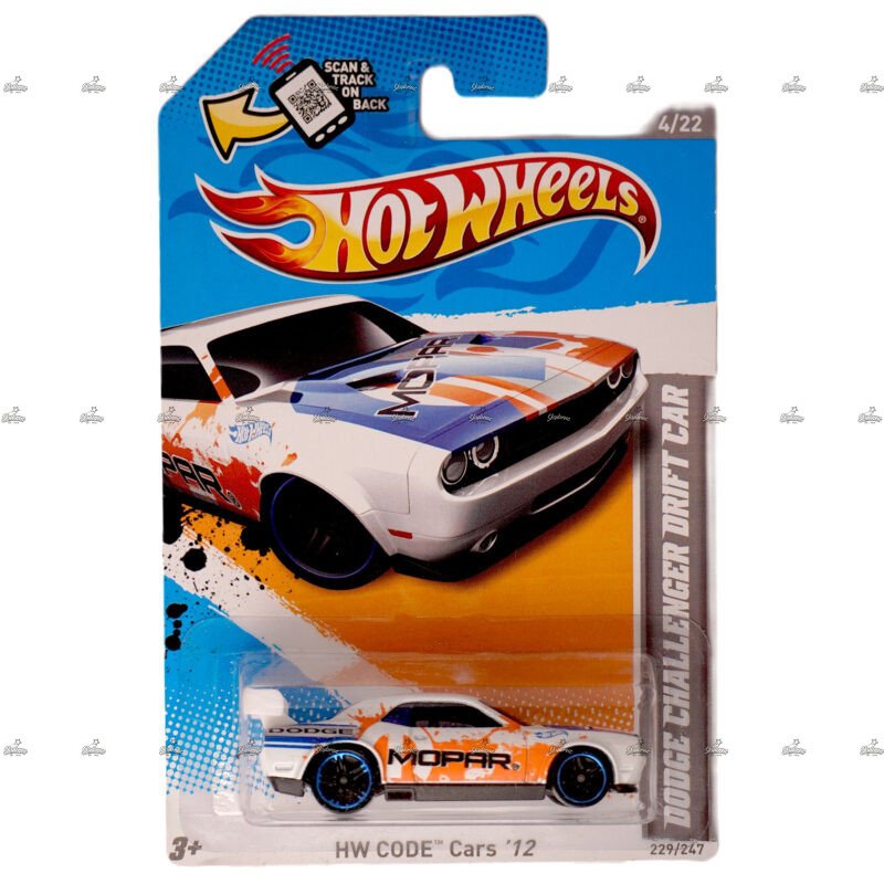 Hot Wheels Dodge Challenger Drift Car HW CODE CARS 12