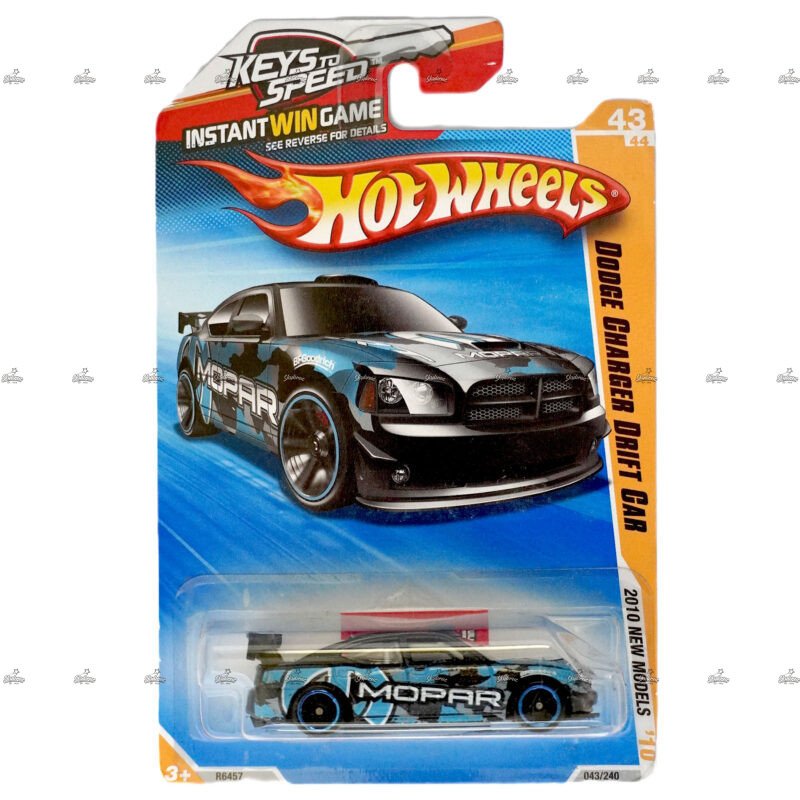 Hot Wheels Dodge Charger Drift Car 2010 NEW MODELS MOPAR