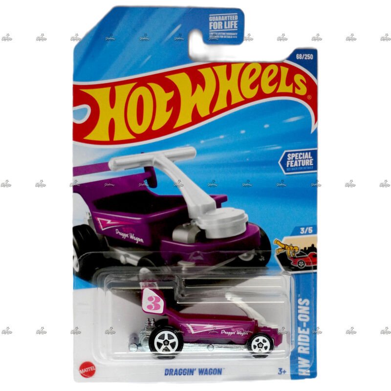 Hot Wheels Draggin Wagon HW RIDE ONS H CASE US CARD