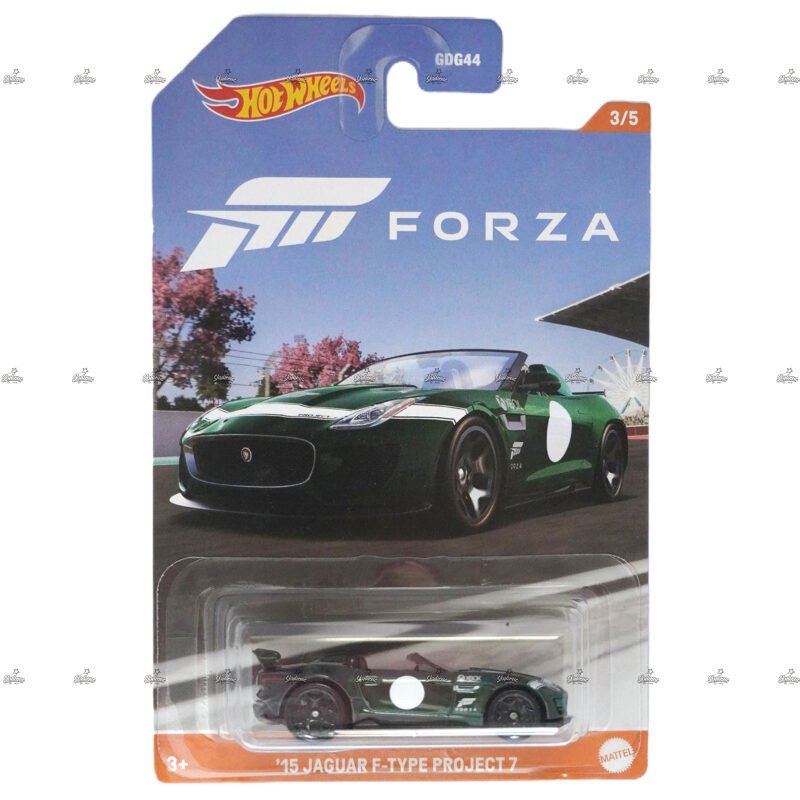 Hot Wheels Exclusive 15 Jaguar F Type Project 7 FORZA