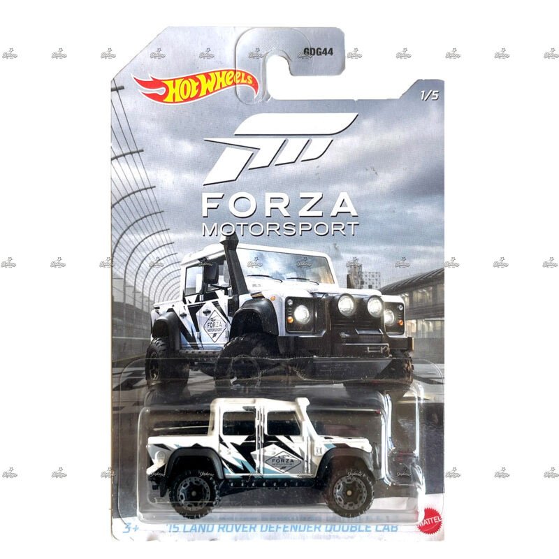 Hot Wheels Exclusive 15 Land Rover Defender Double Cab FORZA MOTORSPORT 1