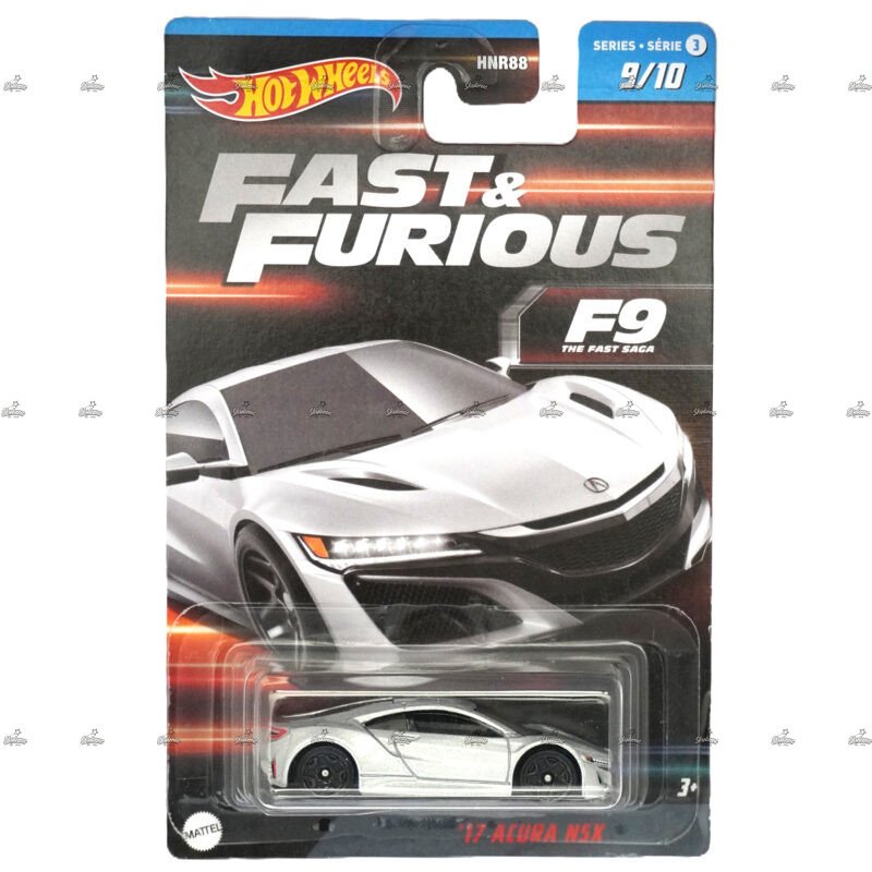 Hot Wheels Exclusive 17 Acura NSX FAST FURIOUS