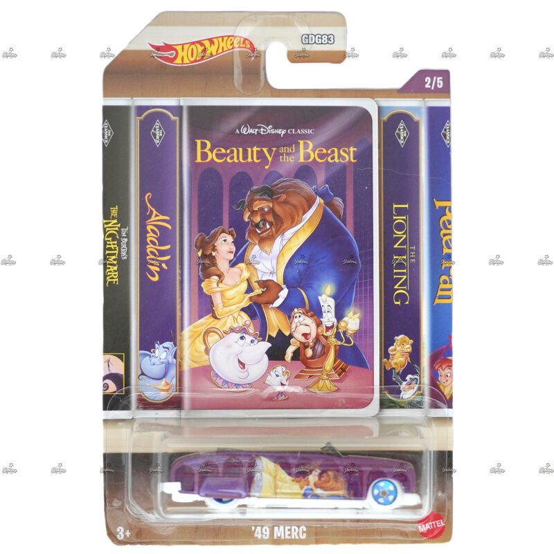 Hot Wheels Exclusive 49 Merc DISNEY CLASSIC BEAUTY AND THE BEAST