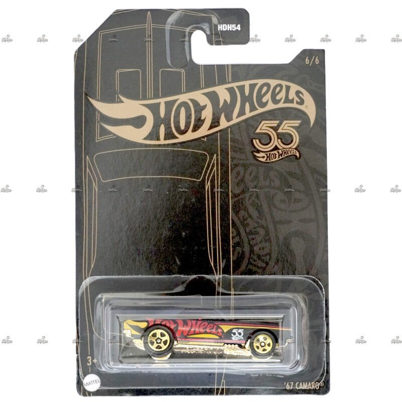 Hot Wheels Exclusive 67 Camaro 55 Th ANNIVERSARY EDITION