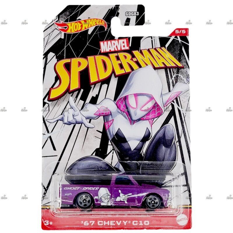 Hot Wheels Exclusive 67 Chevy C10 MARVEL SPIDERMAN