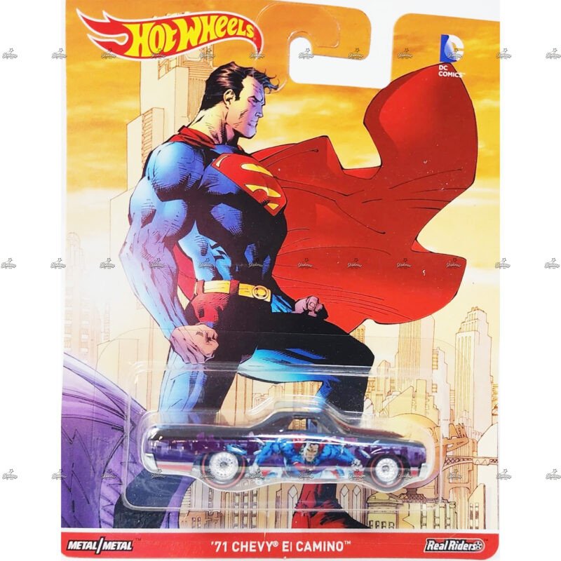 Hot Wheels Exclusive 71 Chevy EL Camino SUPERMAN DC COMICS