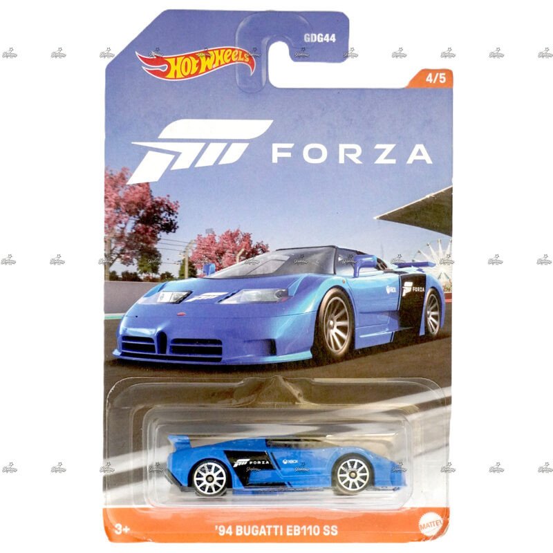 Hot Wheels Exclusive 94 Bugatti EB110 SS FORZA