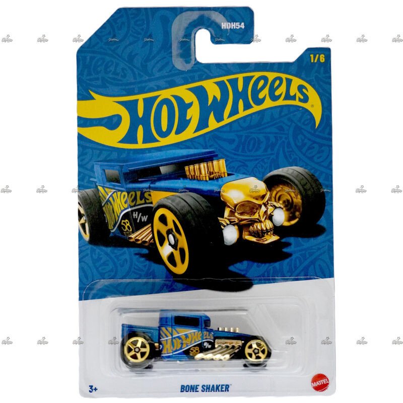 Hot Wheels Exclusive Bone Shaker 58 Th ANNIVERSARY EDITION
