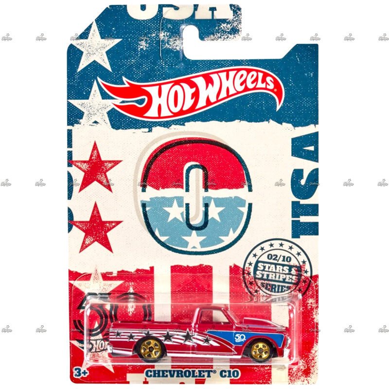 Hot Wheels Exclusive Cherolet C10 STARS AND STRIPES 2018