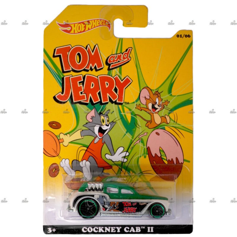 Hot Wheels Exclusive Cockney Cab II TOM AND JERRY