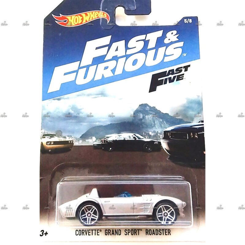 Hot Wheels Exclusive Corvette Grand Sport Roadster FAST FIVE