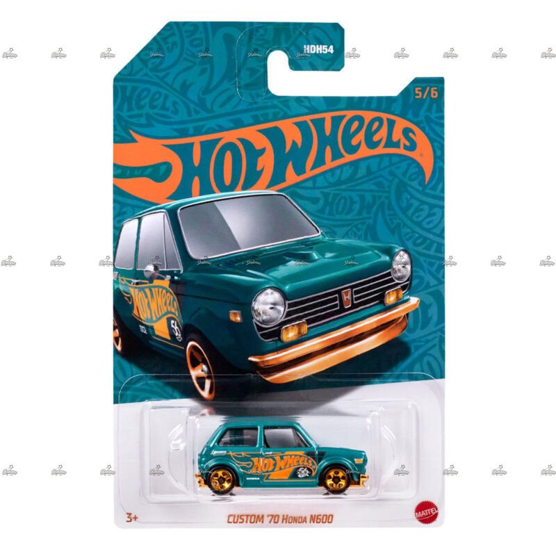 Hot Wheels Exclusive Custom 70 Honda N600 Pearl And Chrome
