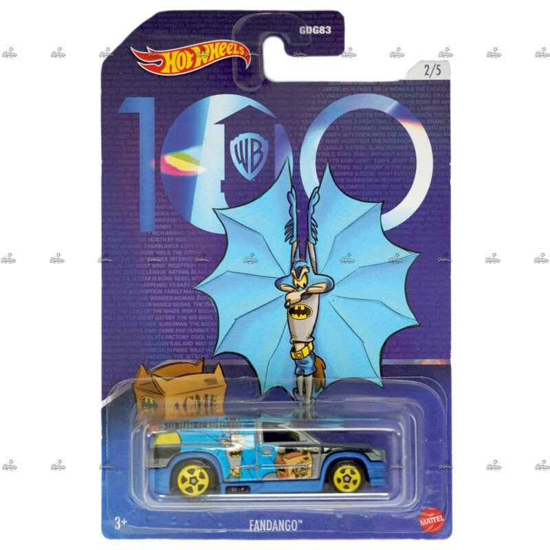 Hot Wheels Exclusive Fandango 100 YEARS ANNIVERSARY EDITION WB