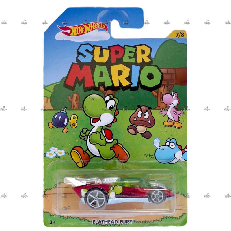 Hot Wheels Exclusive Flathead Fury Super Mario