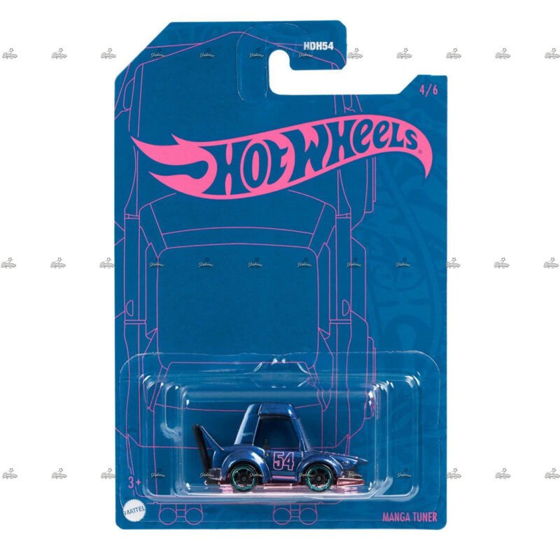 Hot Wheels Exclusive Manga Tuner 54th Anniversary Edition PEARL AND CHROME